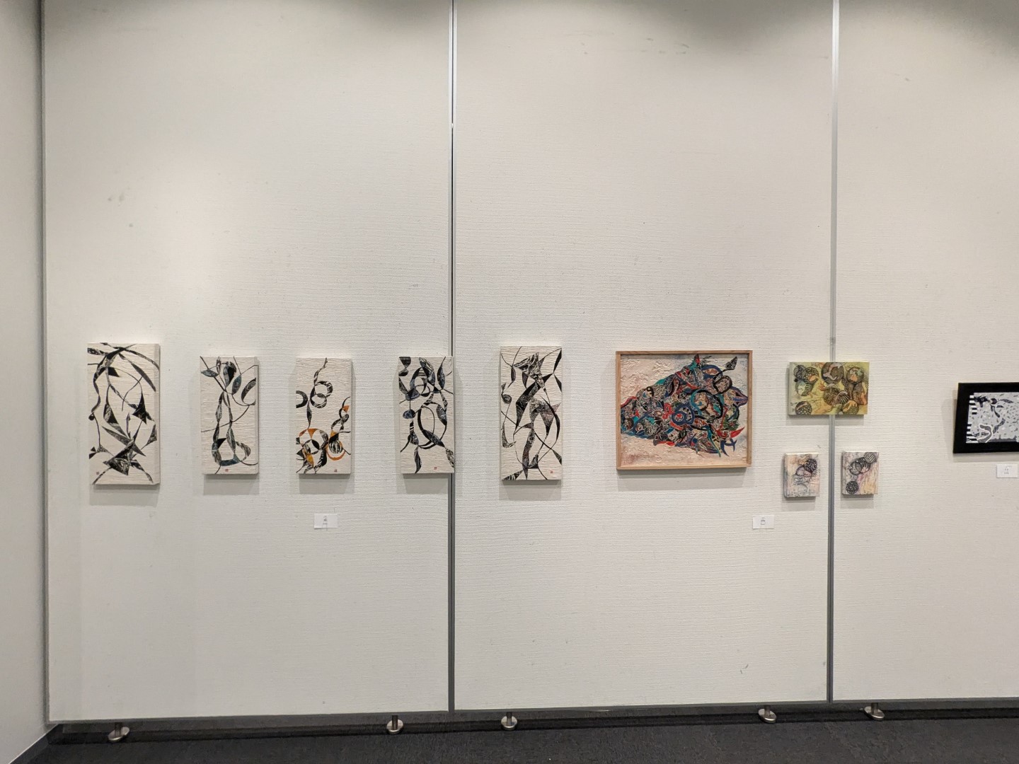 〈日本橫濱戶塚文化祭〉:日本現展審查員 內田智子先生其作品。