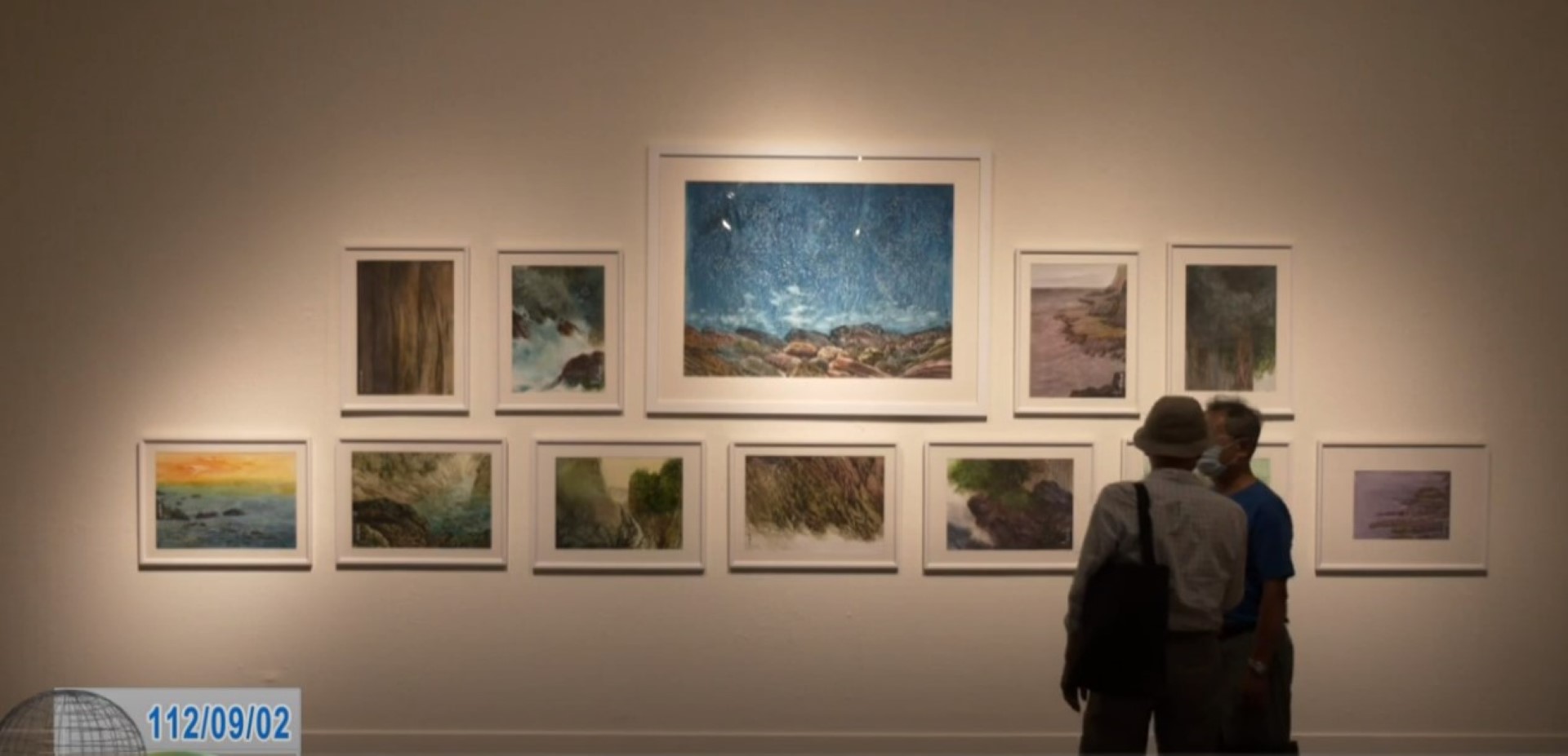 「山海狂圖」曾興平八十繪畫創作 臺東美術館開展