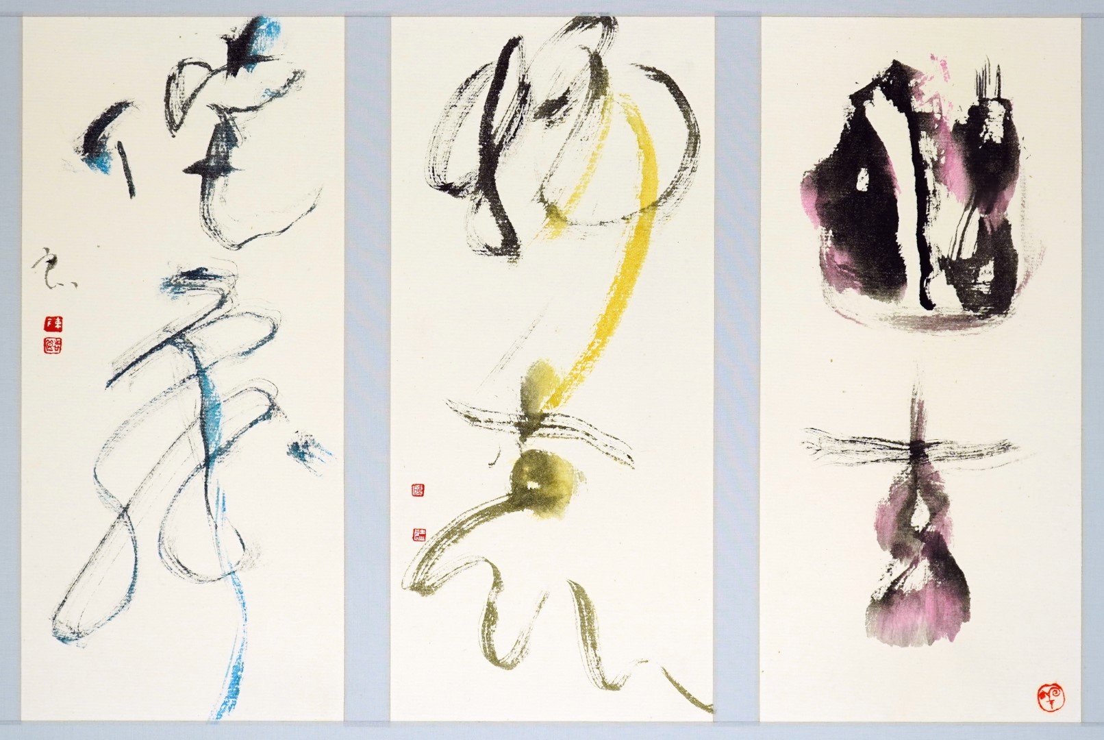 台南大新美術館:水墨西拉雅&散體書藝──2024陳志良個展(作品欣賞)