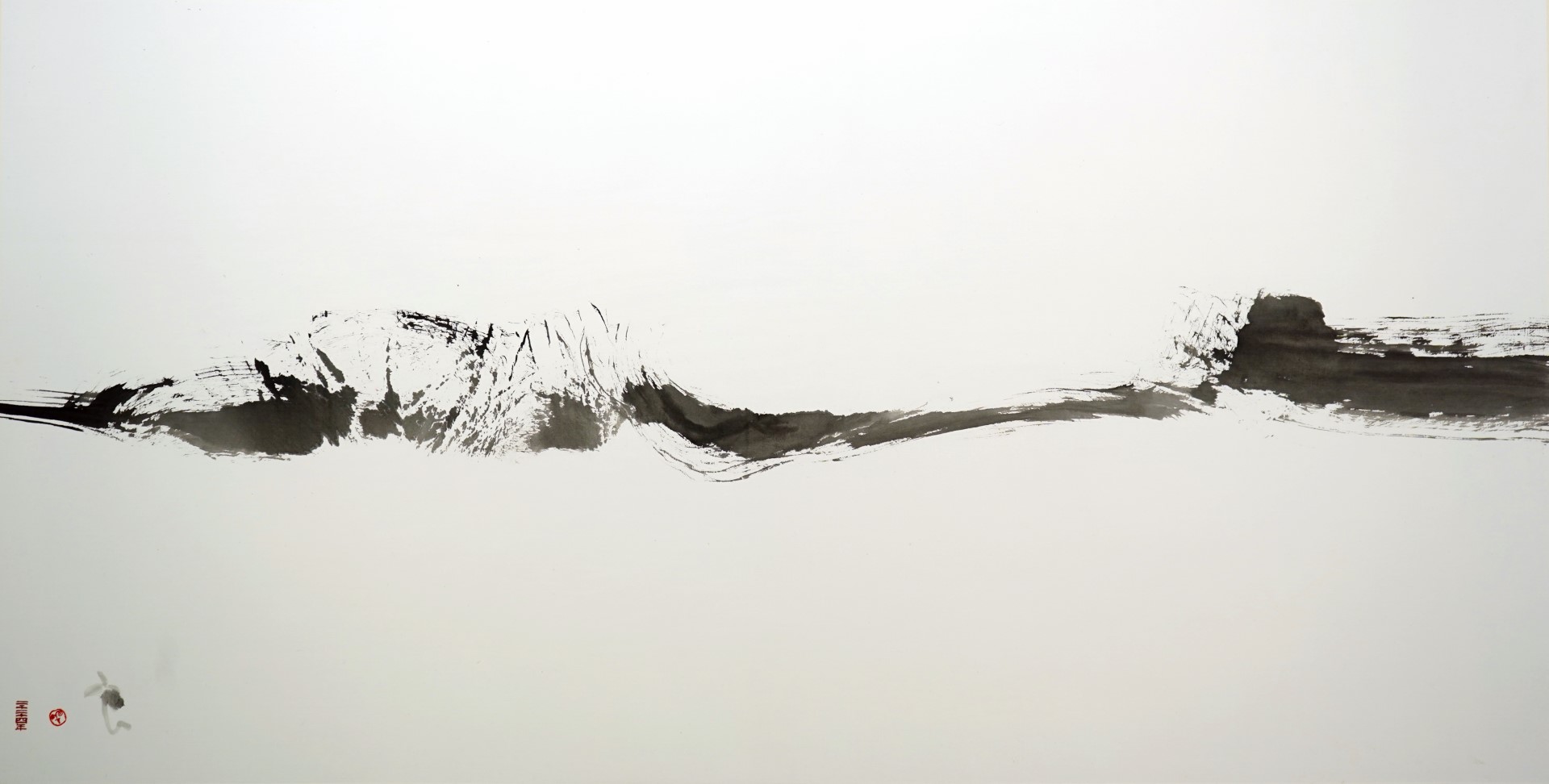 台南大新美術館:水墨西拉雅&散體書藝──2024陳志良個展(作品欣賞)