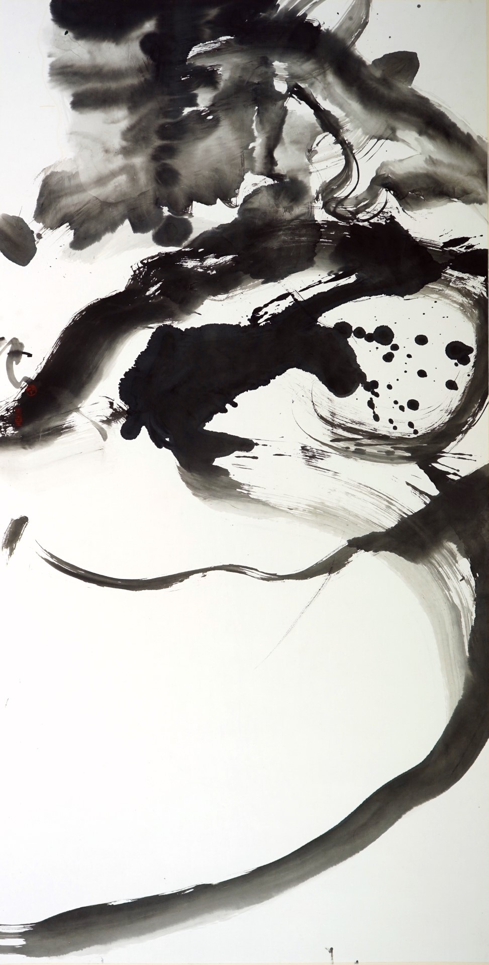台南大新美術館:水墨西拉雅&散體書藝──2024陳志良個展(作品欣賞)