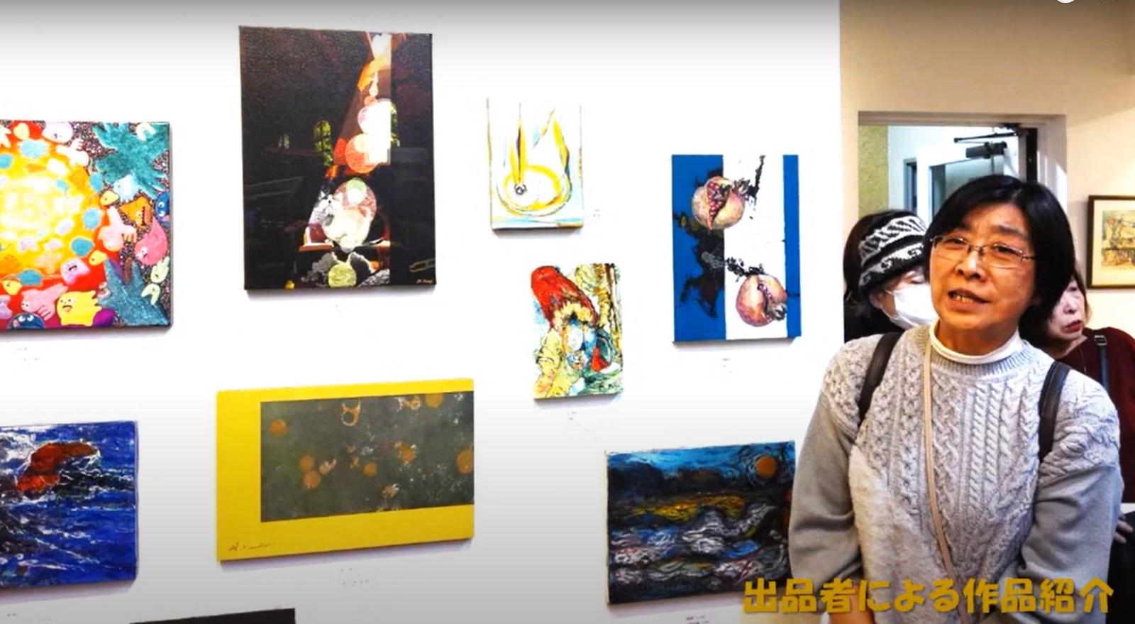 日本現展審查員。東京支部事務局局長 小關敦子女士