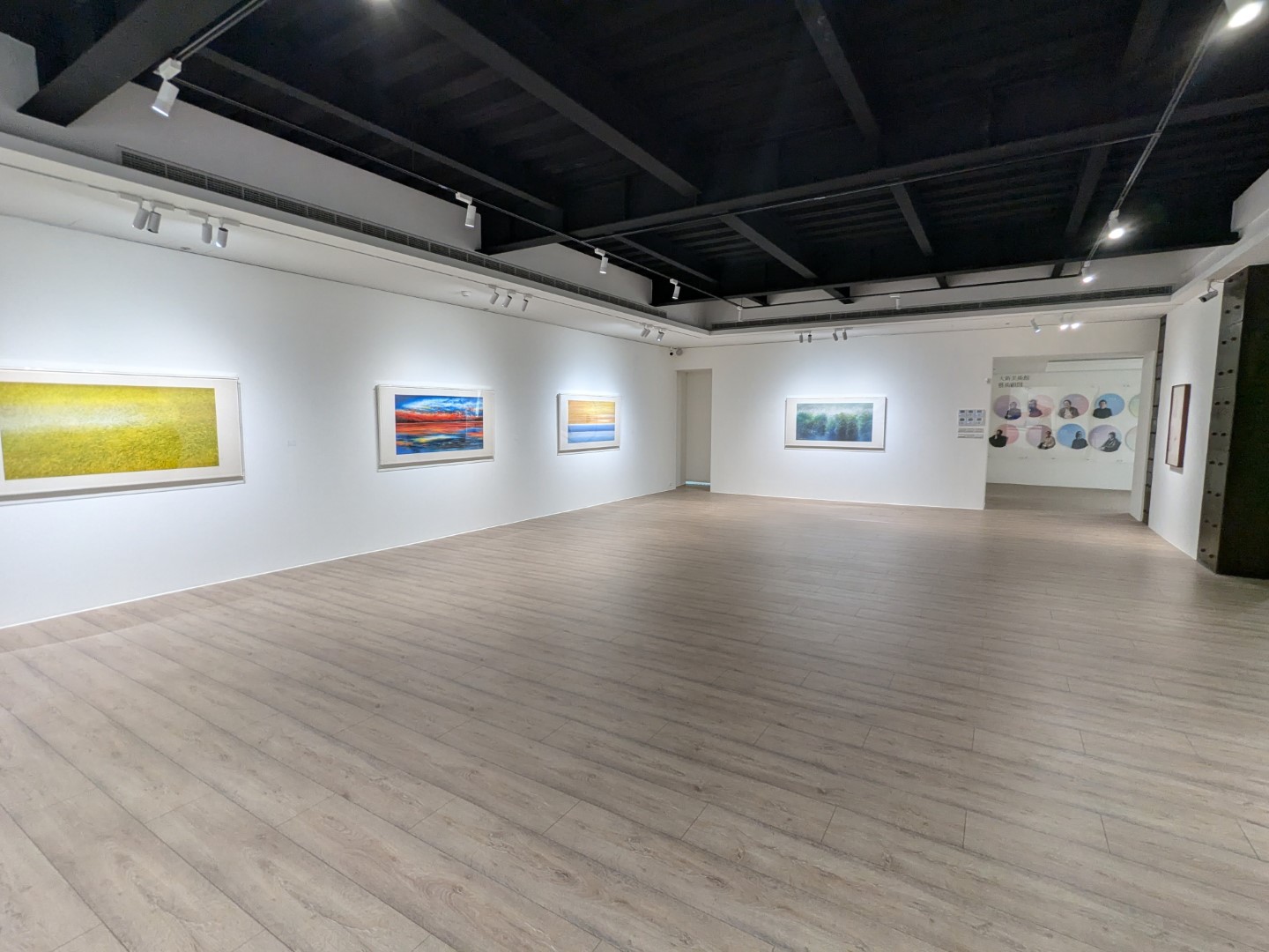 《水墨西拉雅&散體書藝》-〈2024陳志良個展〉台南大新美術館現場