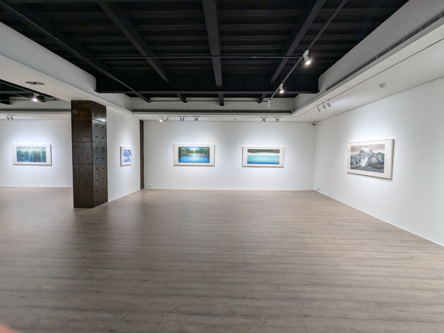 《水墨西拉雅&散體書藝》-〈2024陳志良個展〉台南大新美術館現場