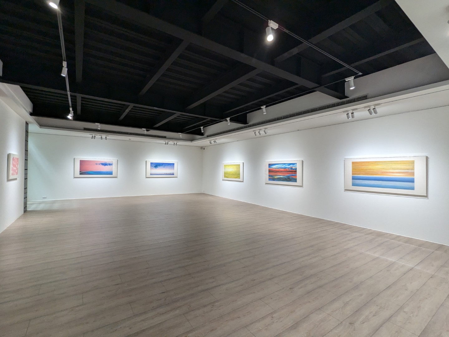 《水墨西拉雅&散體書藝》-〈2024陳志良個展〉台南大新美術館現場