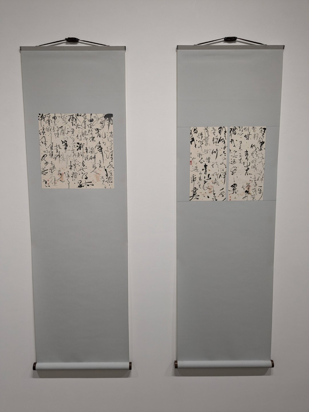 《水墨西拉雅&散體書藝》-〈2024陳志良個展〉台南大新美術館現場