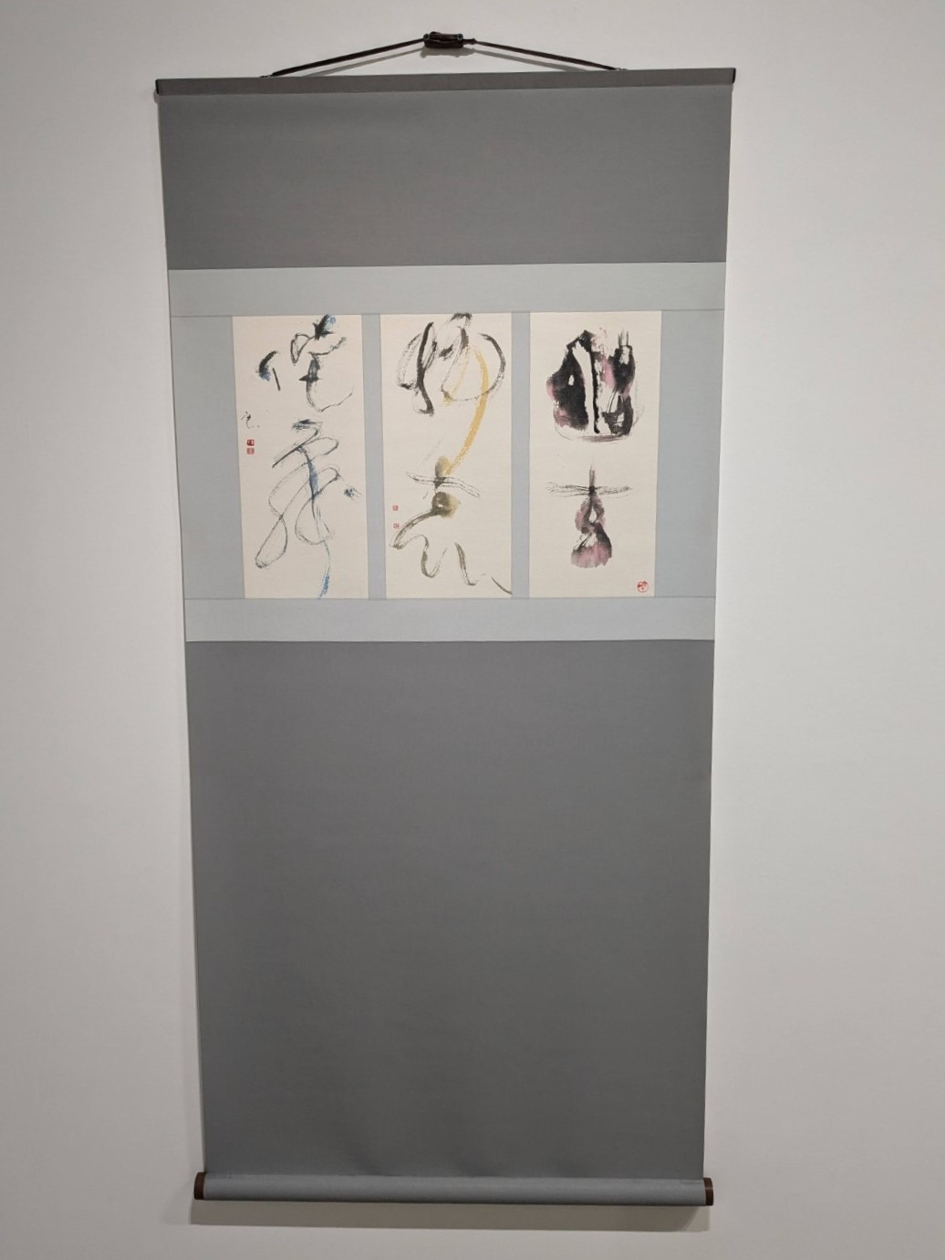 《水墨西拉雅&散體書藝》-〈2024陳志良個展〉台南大新美術館現場