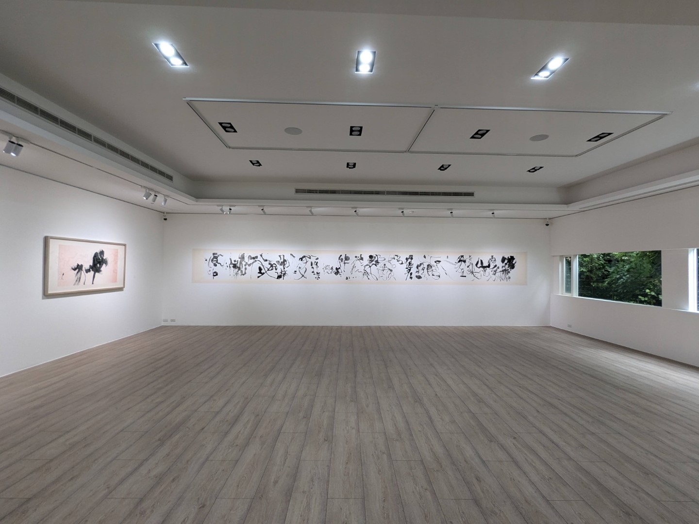 《水墨西拉雅&散體書藝》-〈2024陳志良個展〉台南大新美術館現場
