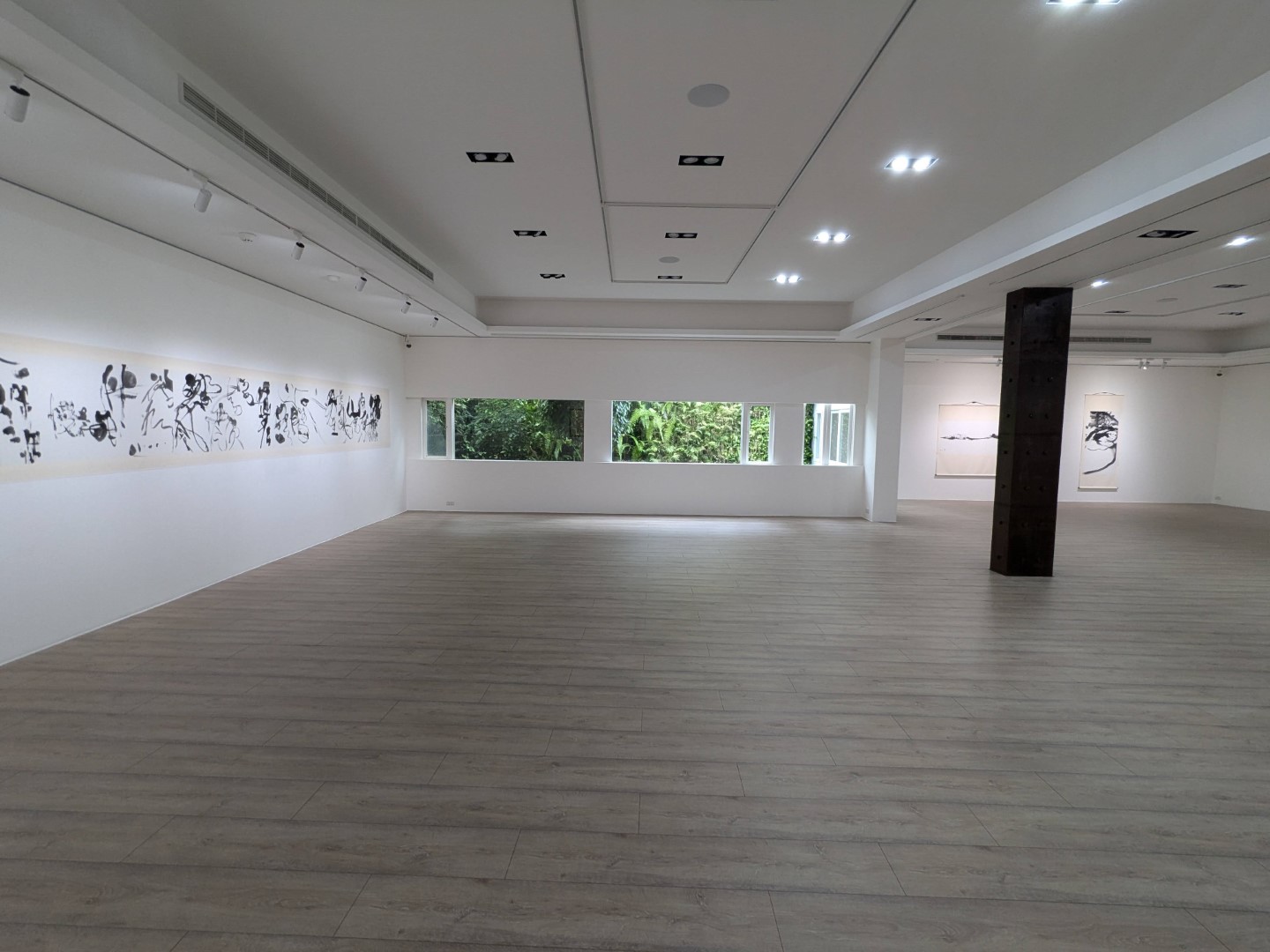 《水墨西拉雅&散體書藝》-〈2024陳志良個展〉台南大新美術館現場