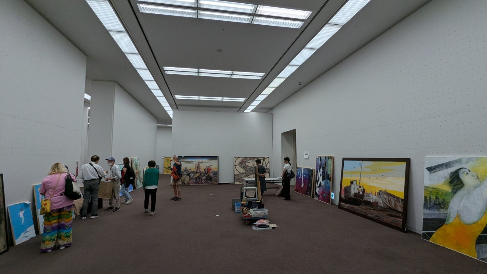 【現場直擊】2025年日本第十三回 《東京現展》-展場布展