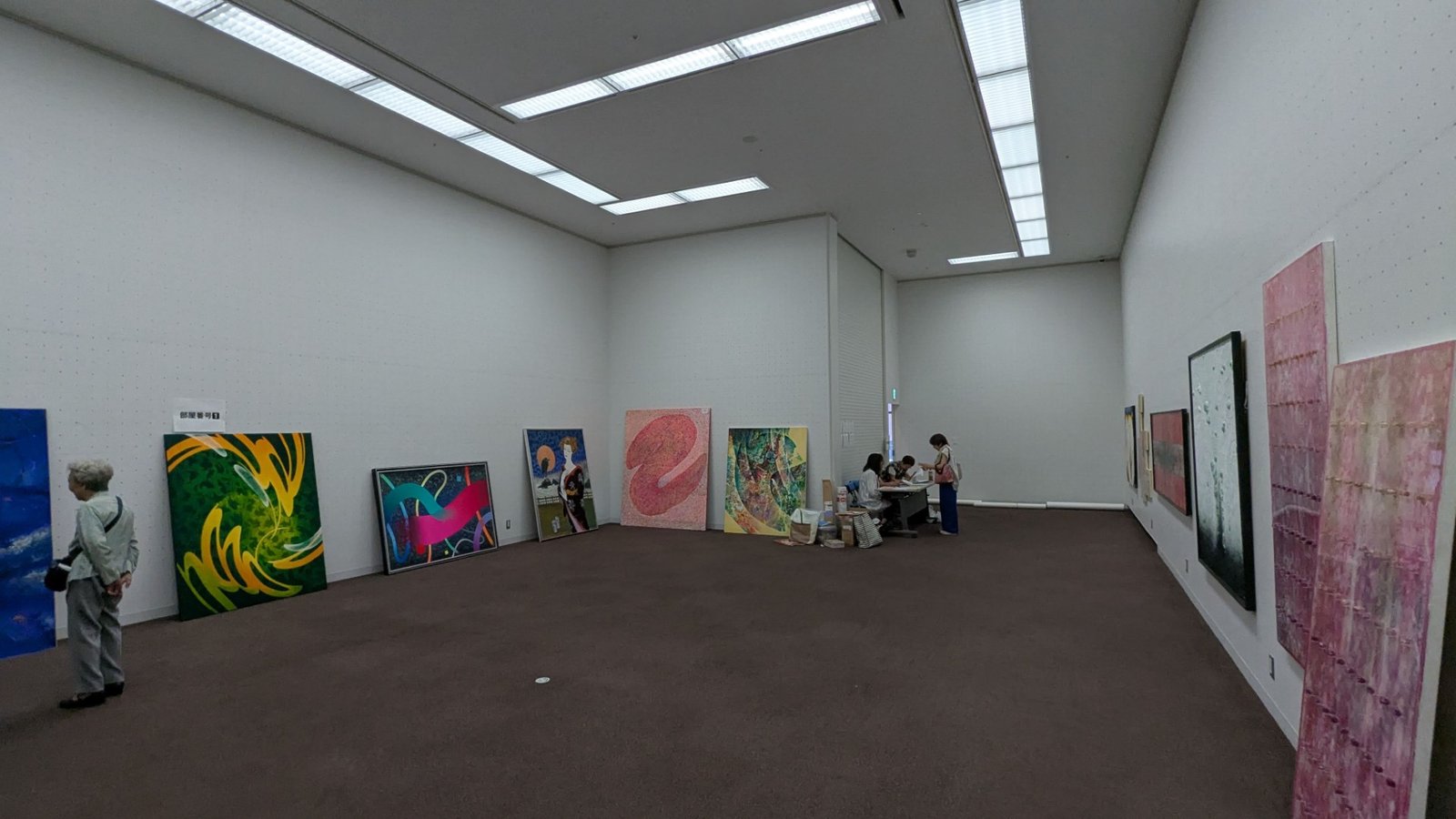 【現場直擊】2025年日本第十三回 《東京現展》-展場布展