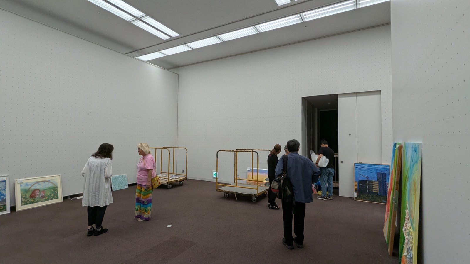 【現場直擊】2025年日本第十三回 《東京現展》-展場布展