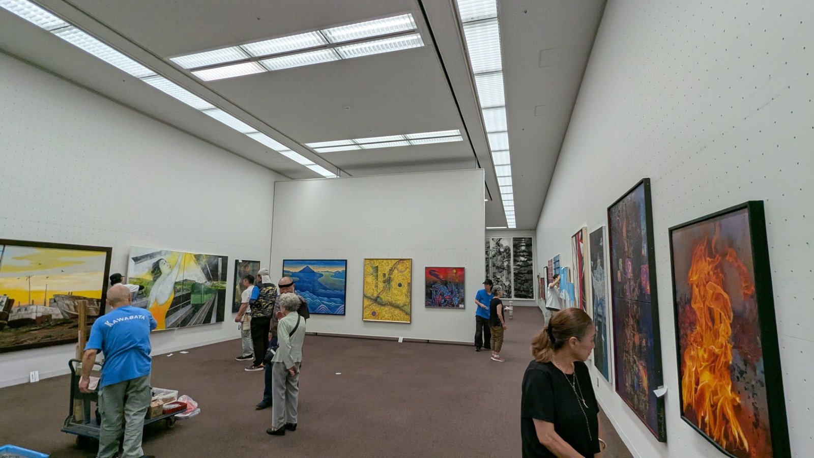 【現場直擊】2025年日本第十三回 《東京現展》-展場布展
