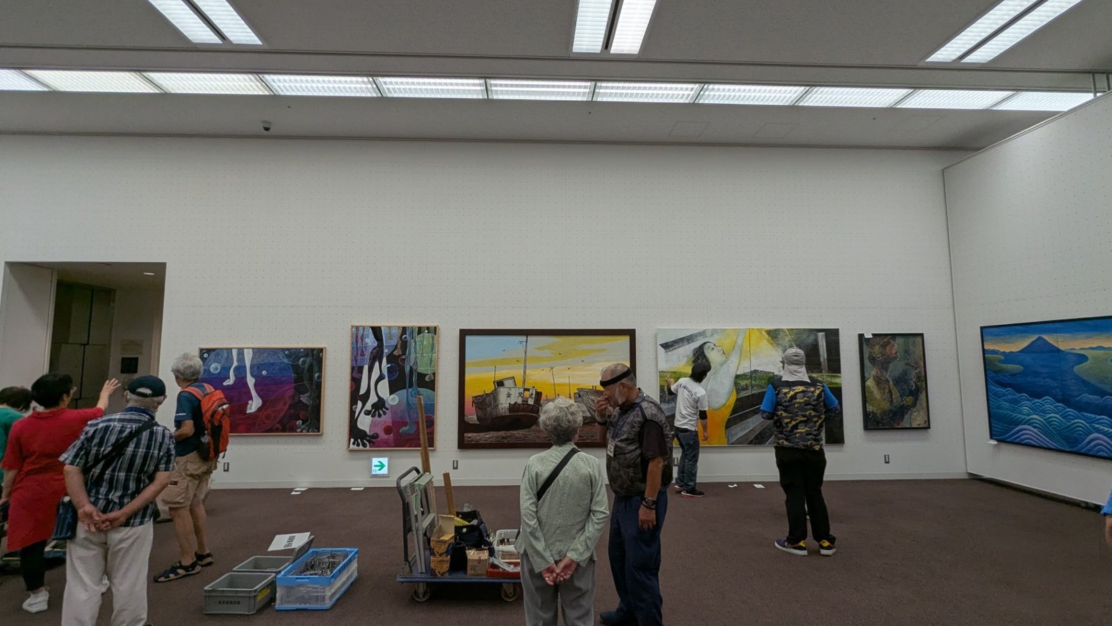 【現場直擊】2025年日本第十三回 《東京現展》-展場布展
