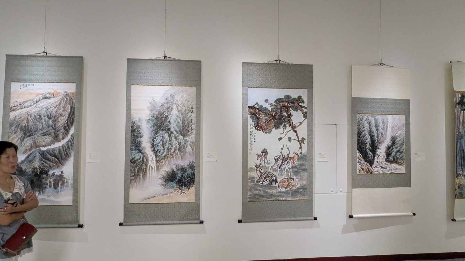 2025年中華九九書畫會 中正紀念堂聯展（RUMOTAN拍攝）