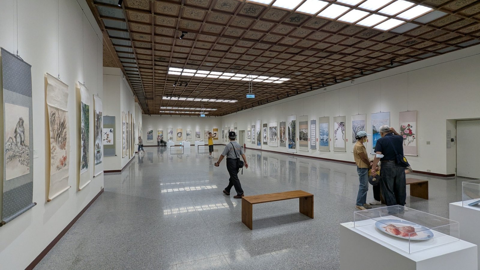 2025年中華九九書畫會 中正紀念堂聯展（RUMOTAN拍攝）