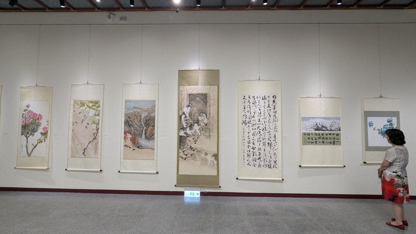 2025年中華九九書畫會 中正紀念堂聯展（RUMOTAN拍攝）