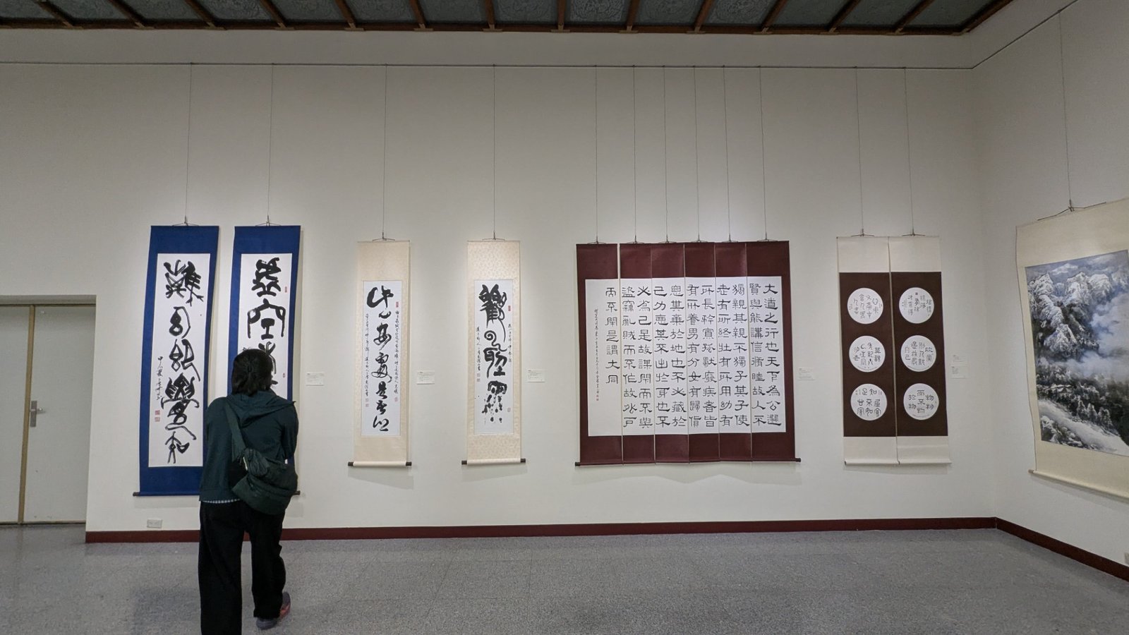 2025年中華九九書畫會 中正紀念堂聯展（RUMOTAN拍攝）