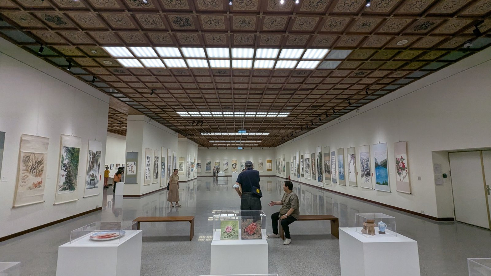 2025年中華九九書畫會 中正紀念堂聯展（RUMOTAN拍攝）