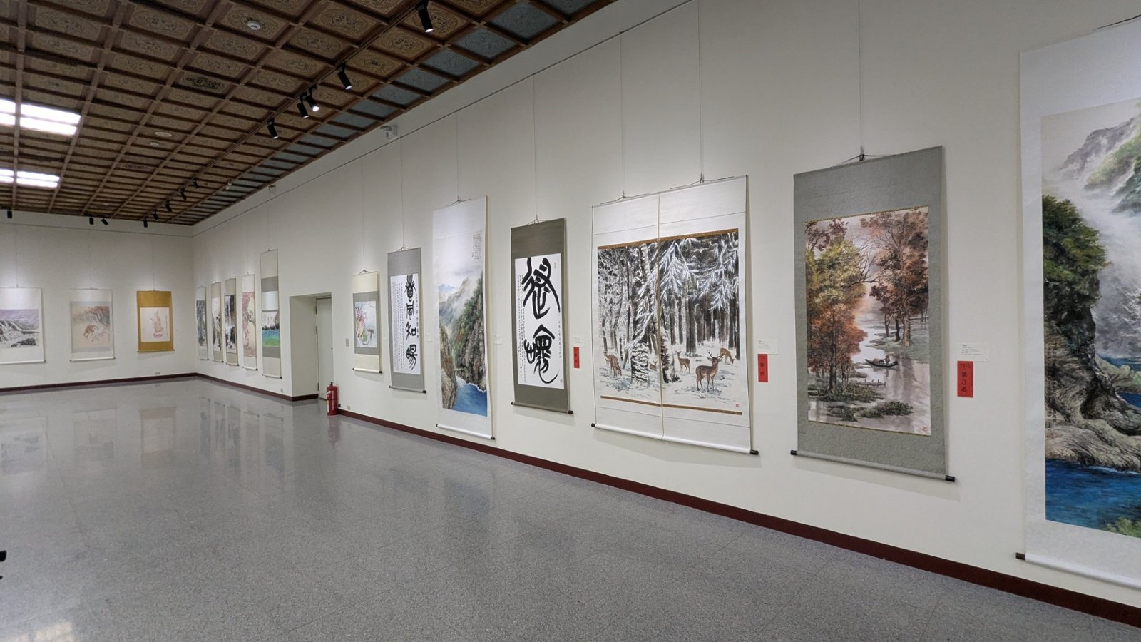 2025年中華九九書畫會 中正紀念堂聯展（RUMOTAN拍攝）