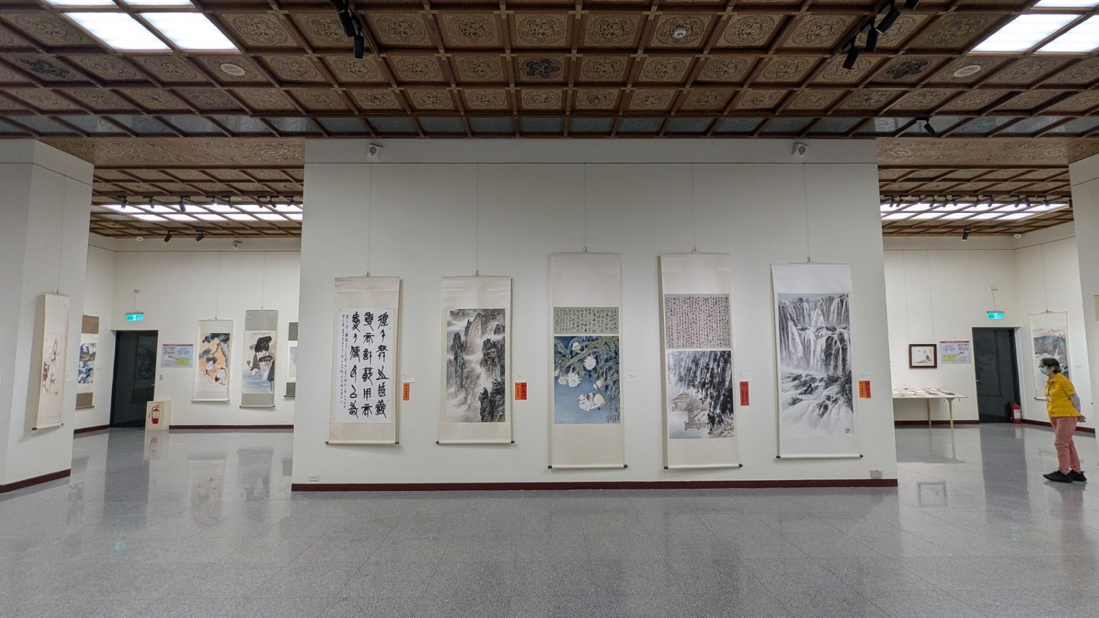 2025年中華九九書畫會 中正紀念堂聯展（RUMOTAN拍攝）