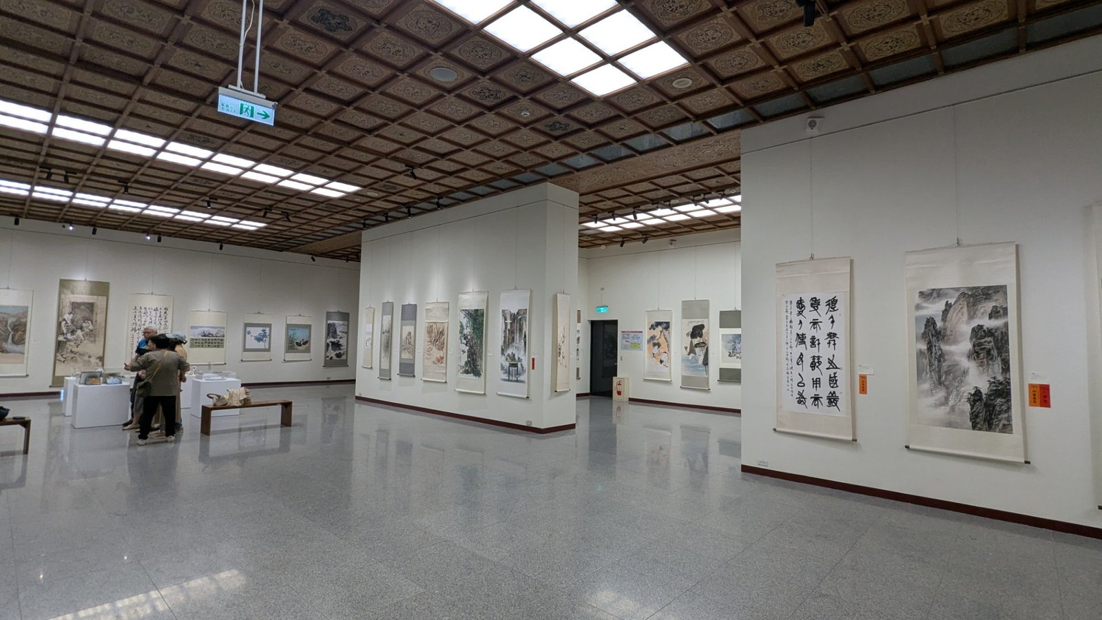 2025年中華九九書畫會 中正紀念堂聯展（RUMOTAN拍攝）