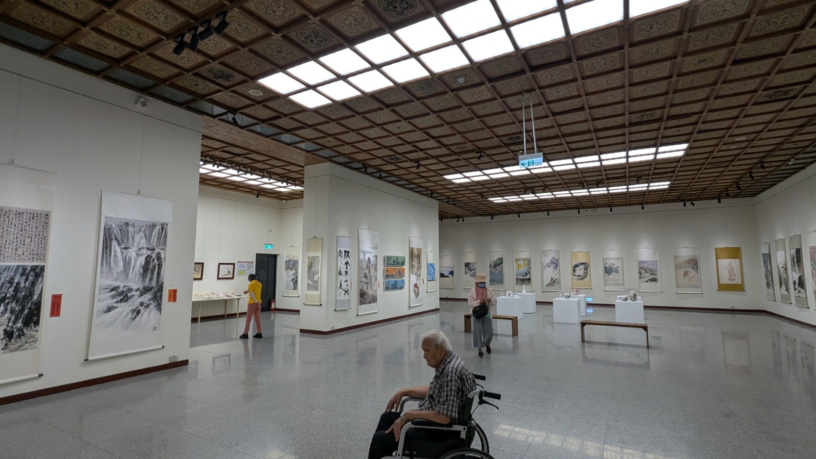 2025年中華九九書畫會 中正紀念堂聯展（RUMOTAN拍攝）
