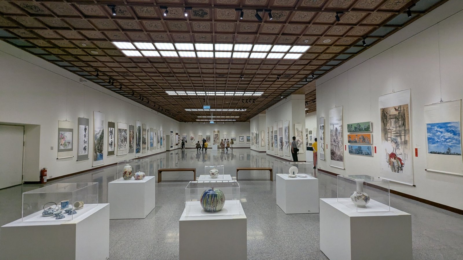 2025年中華九九書畫會 中正紀念堂聯展（RUMOTAN拍攝）