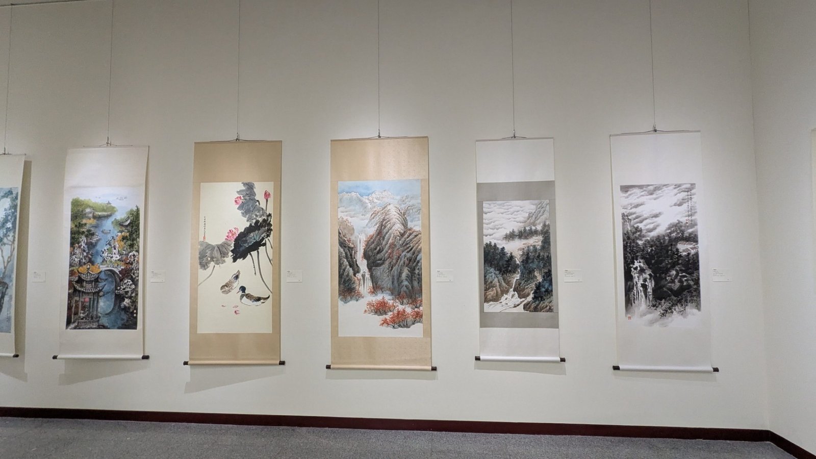 2025年中華九九書畫會 中正紀念堂聯展（RUMOTAN拍攝）