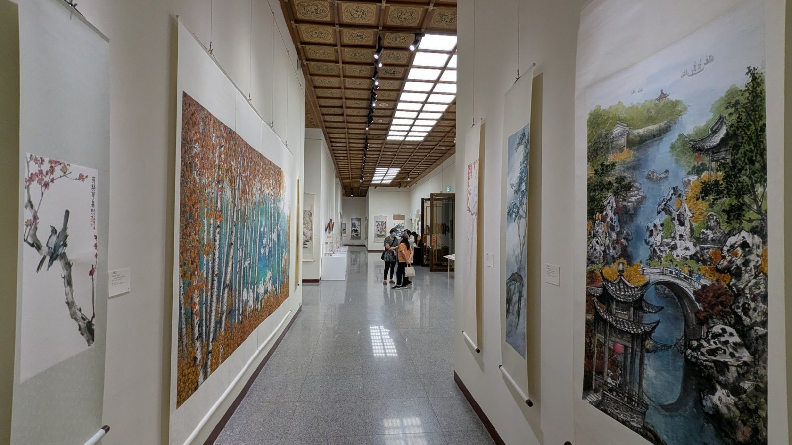 2025年中華九九書畫會 中正紀念堂聯展（RUMOTAN拍攝）