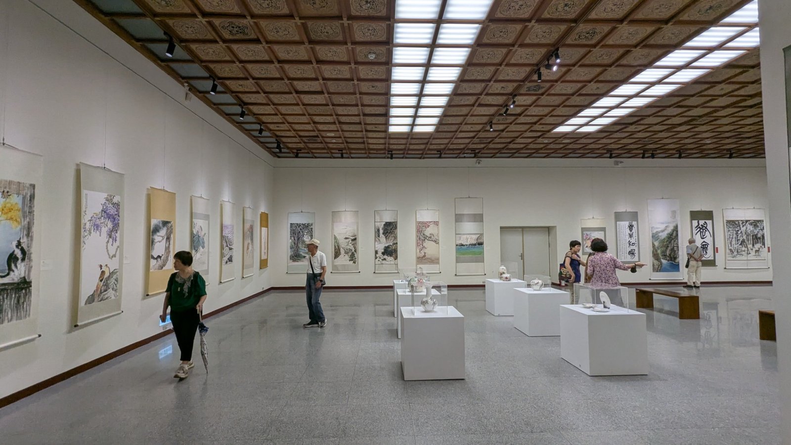 2025年中華九九書畫會 中正紀念堂聯展（RUMOTAN拍攝）