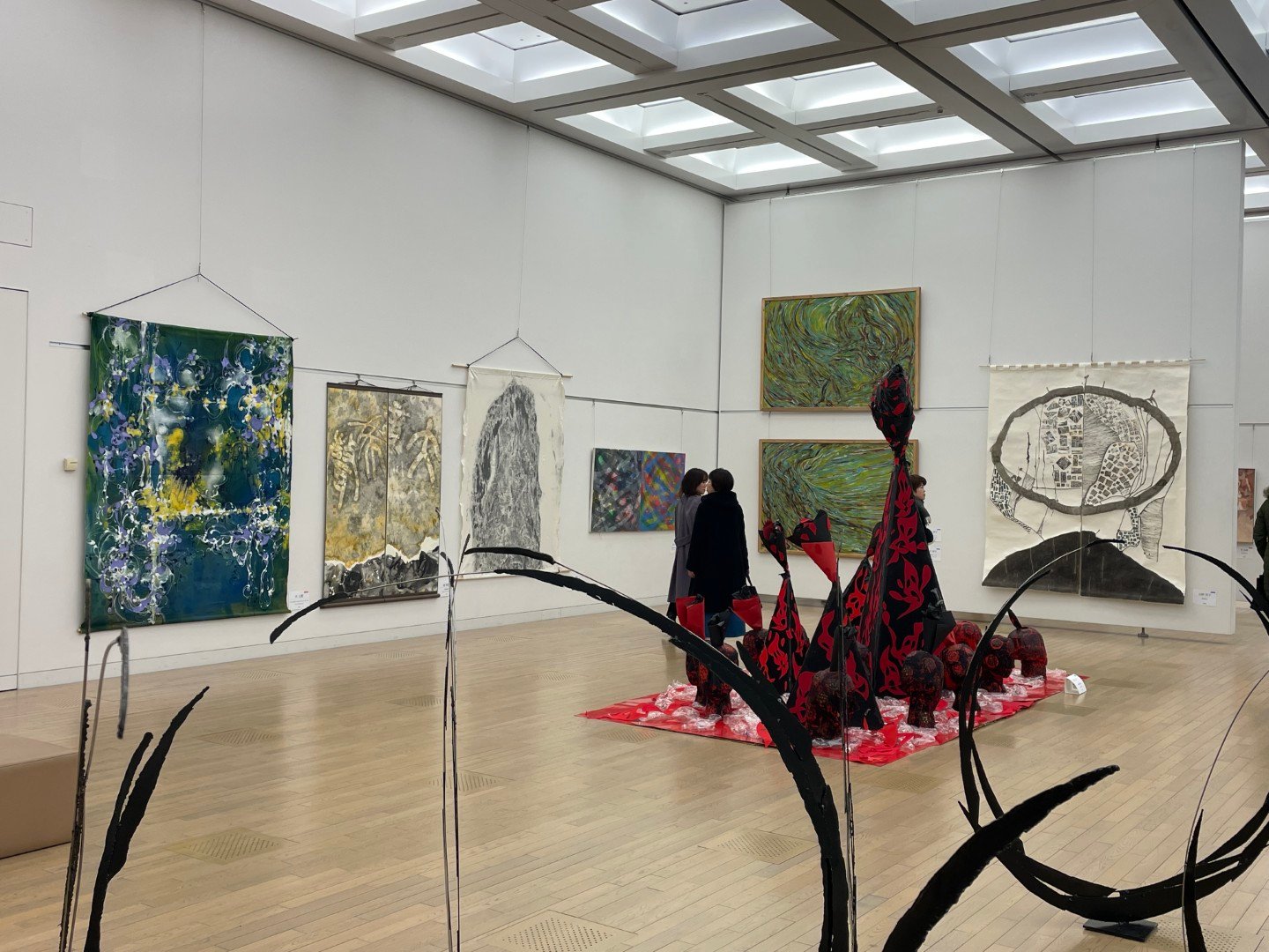 連瑞芬參與日本NAU21世紀美術連立展（23回）在日本東京國立新美術館展出