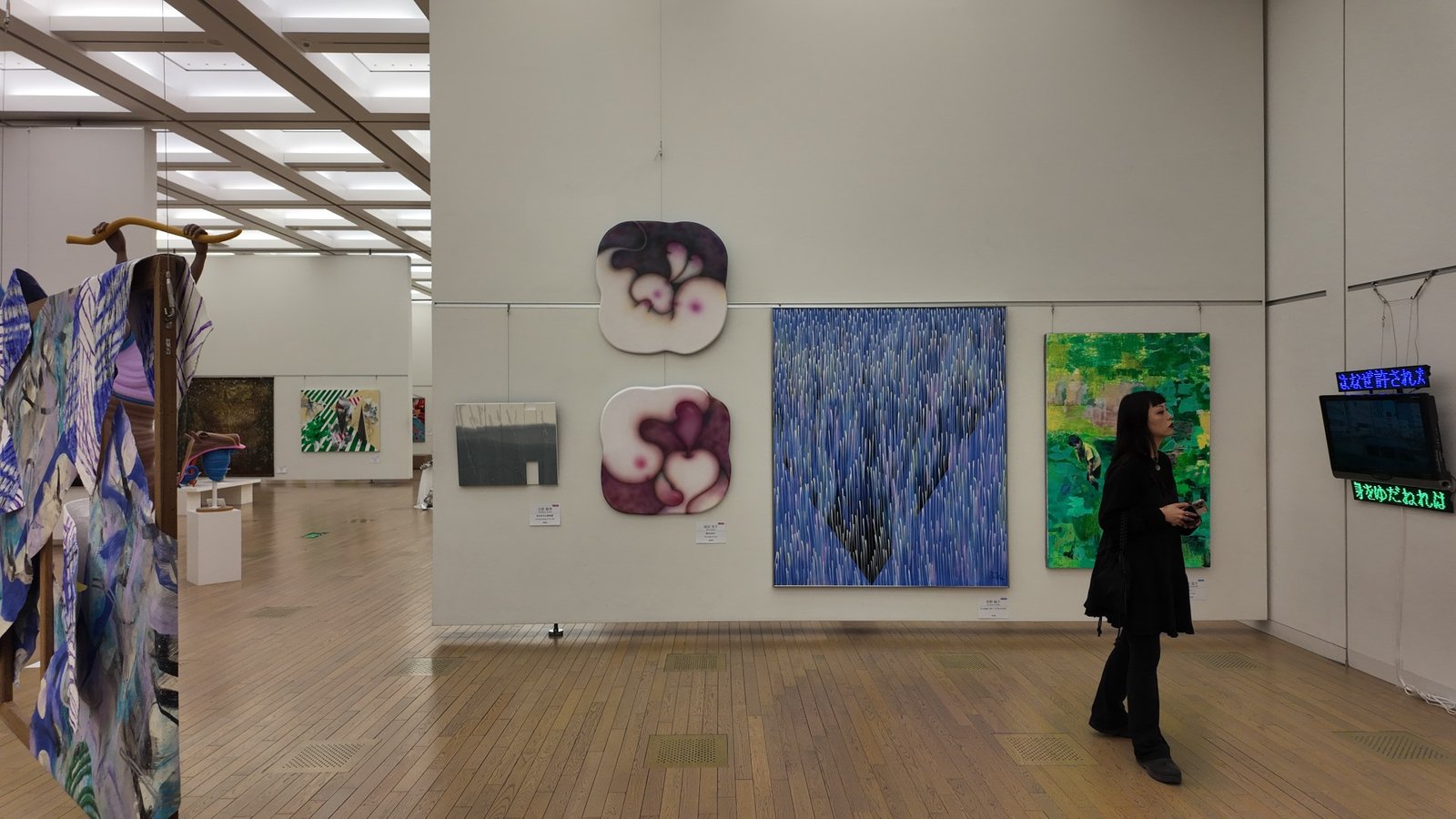 【現場直擊】【台日交流展】日本東京第24回《NAU21世紀美術連立展》-日本國立新美術館展（The National Art Center, Tokyo, NACT）