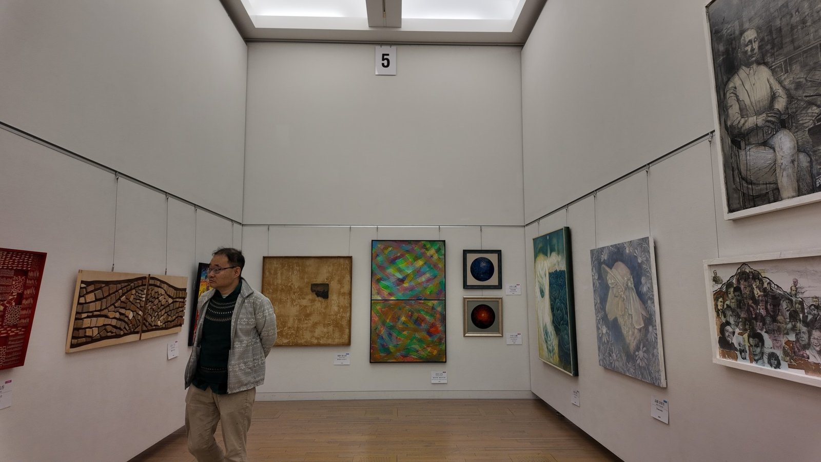 【現場直擊】【台日交流展】日本東京第24回《NAU21世紀美術連立展》-日本國立新美術館展（The National Art Center, Tokyo, NACT）