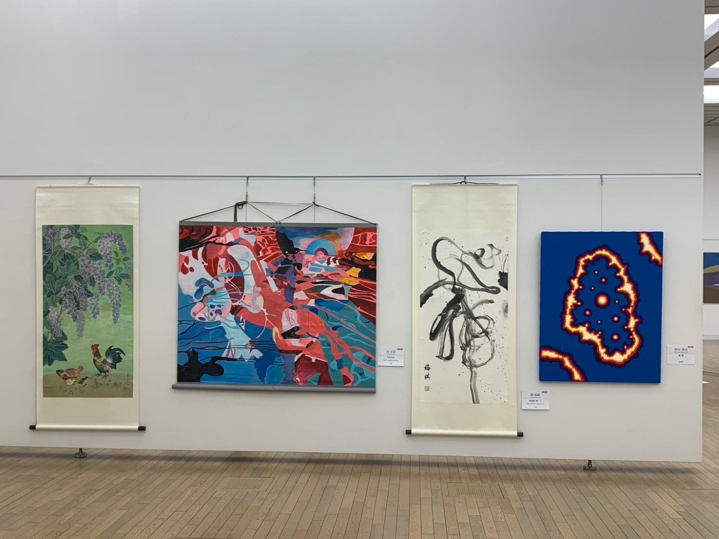 【現場直擊】【台日交流展】日本東京第24回《NAU21世紀美術連立展》-日本國立新美術館展（The National Art Center, Tokyo, NACT）