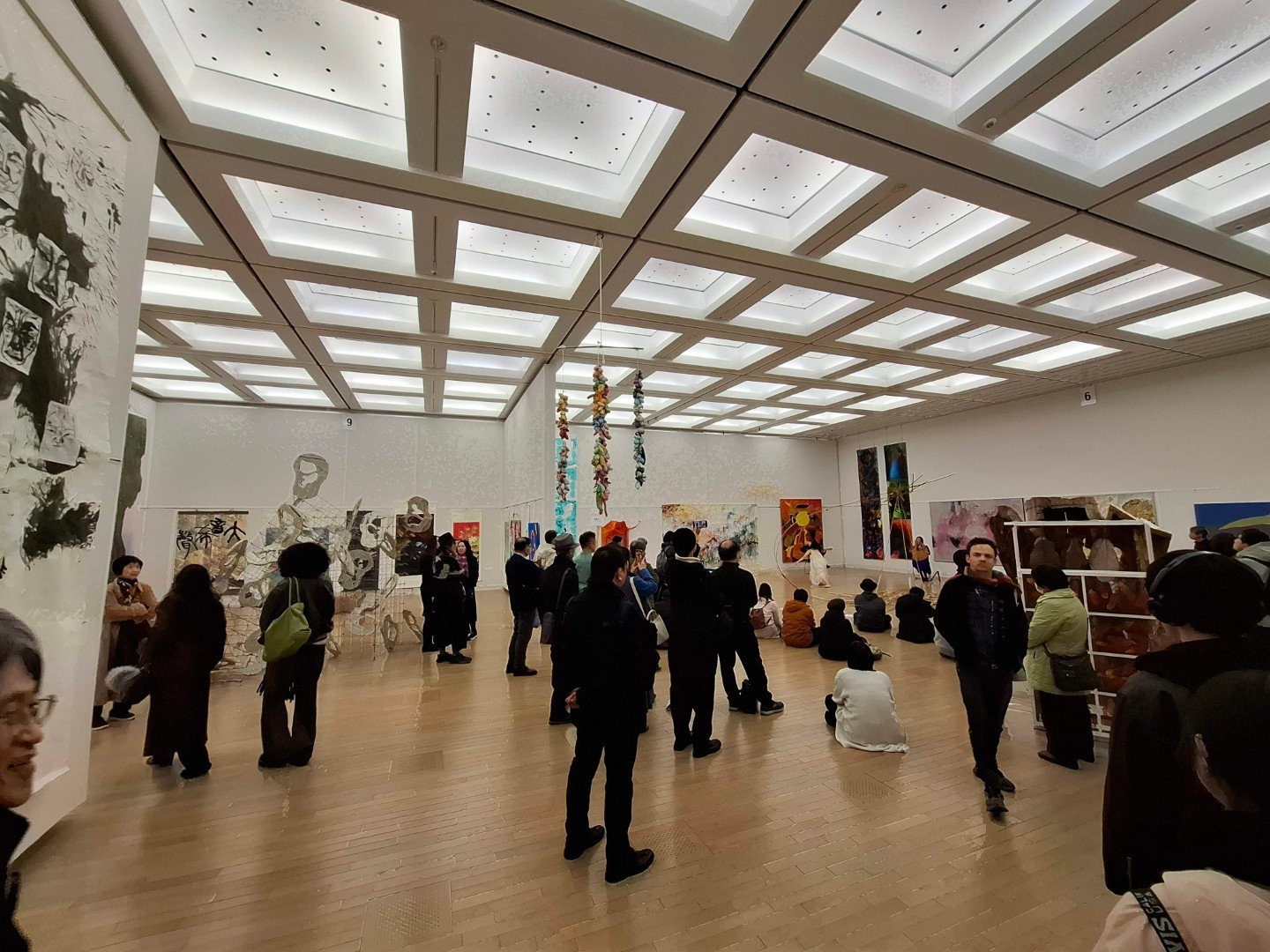 【現場直擊】【台日交流展】日本東京第24回《NAU21世紀美術連立展》-日本國立新美術館展（The National Art Center, Tokyo, NACT）