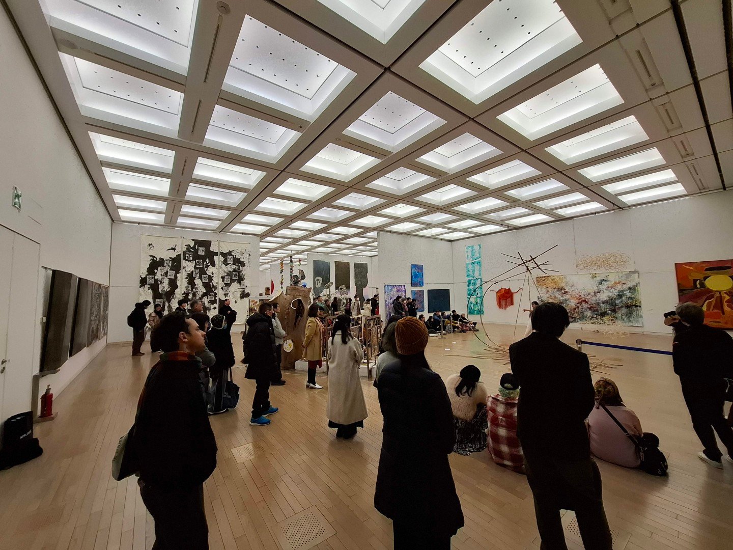 【現場直擊】【台日交流展】日本東京第24回《NAU21世紀美術連立展》-日本國立新美術館展（The National Art Center, Tokyo, NACT）