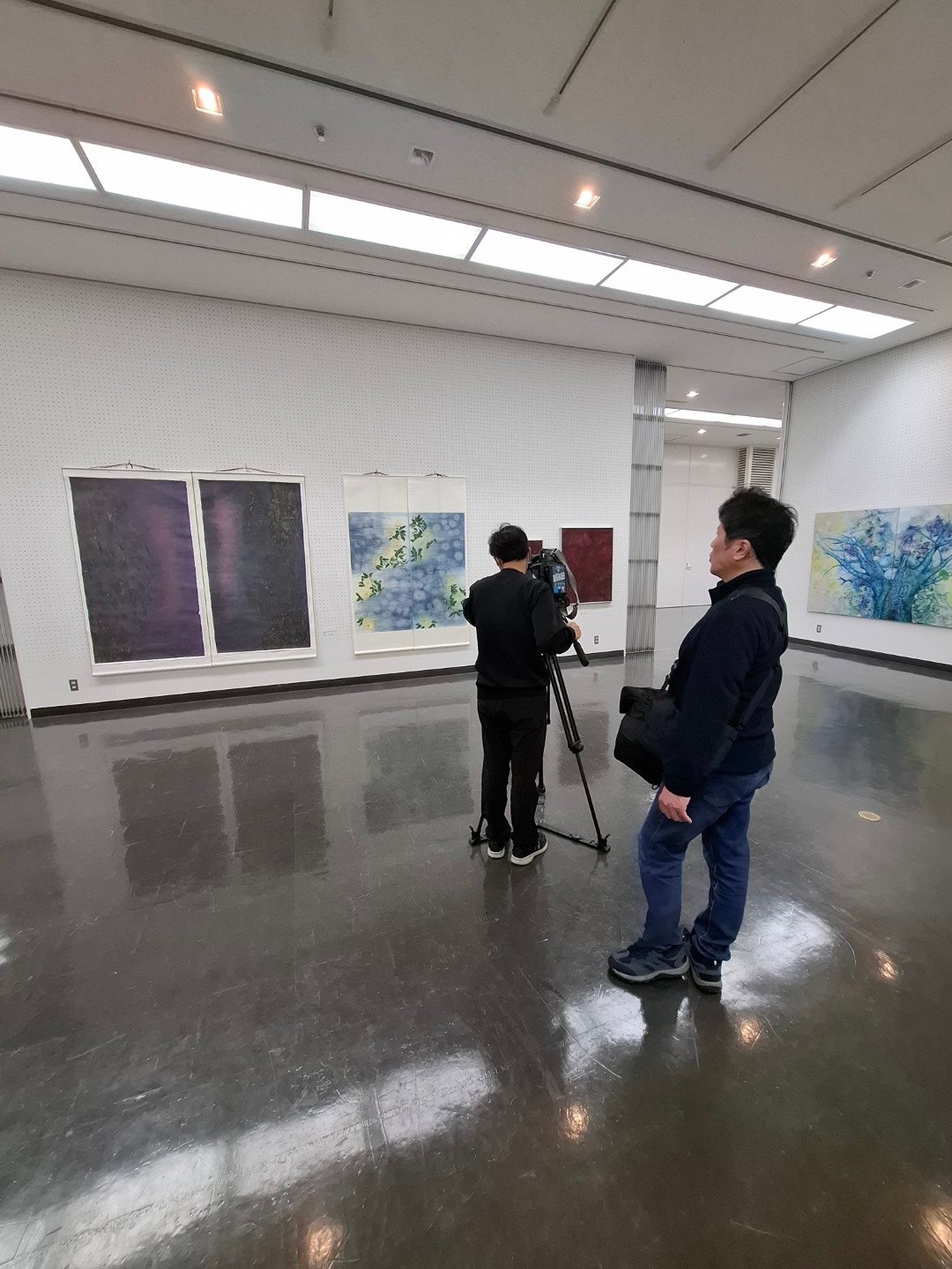 日本埼玉新聞台採訪