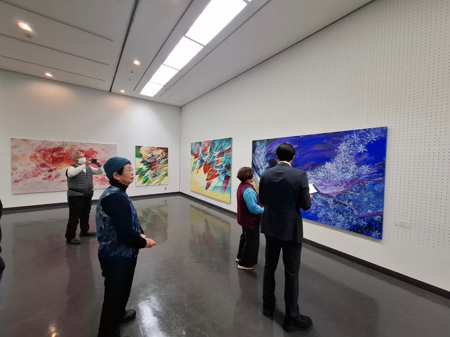 日本埼玉新聞台採訪