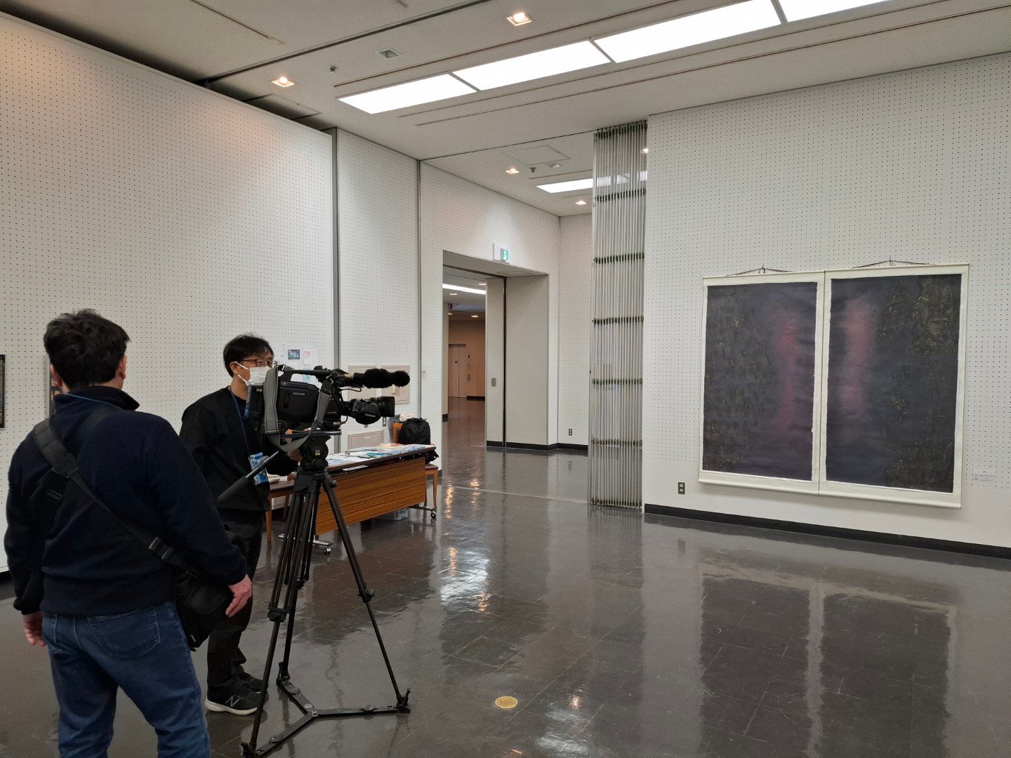 日本埼玉新聞台採訪