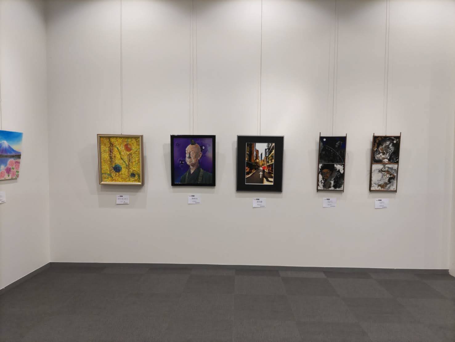 2026年日本現代藝術家展《現展神奈川支部 卯月展》展覽現場