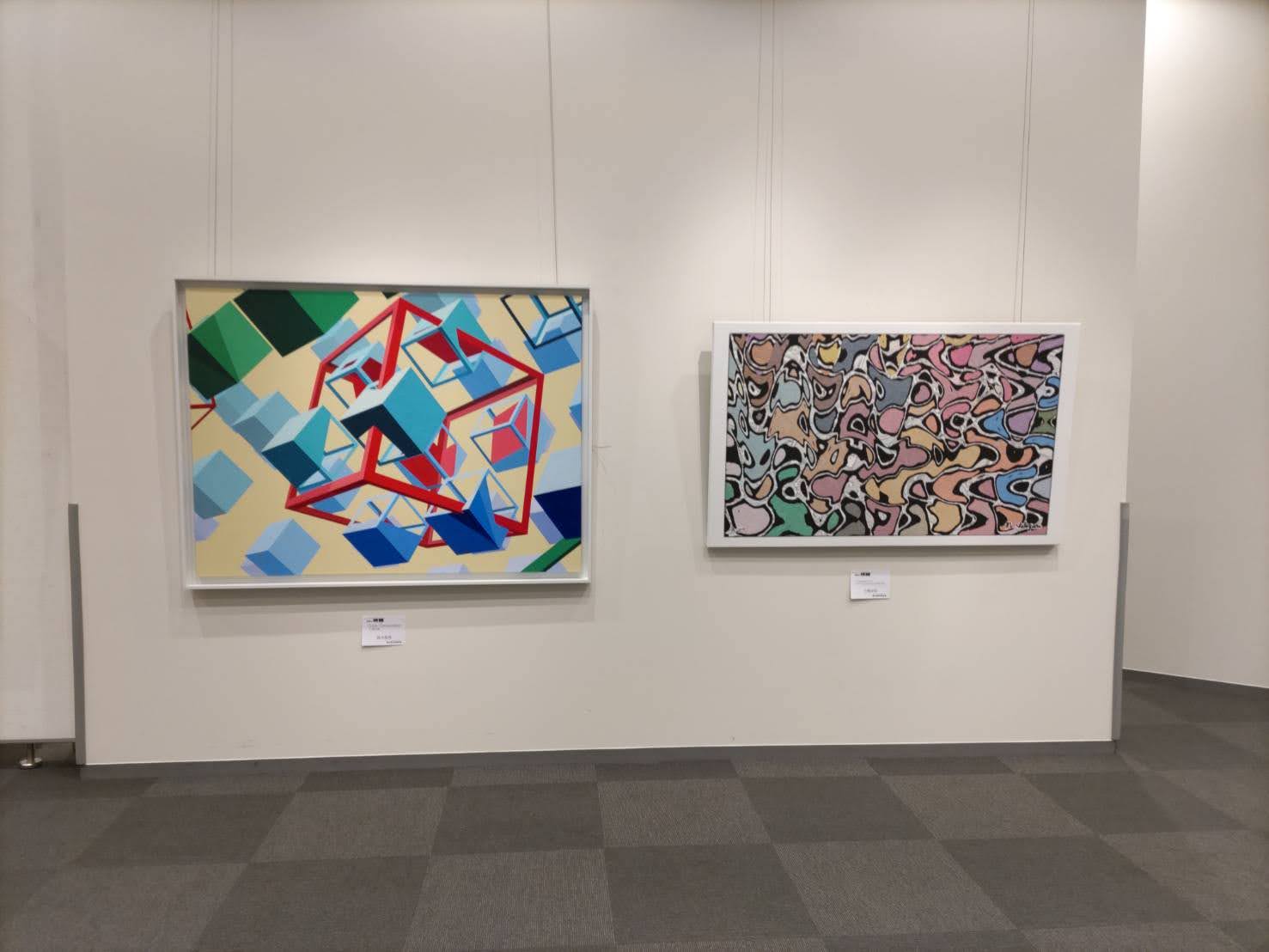 2026年日本現代藝術家展《現展神奈川支部 卯月展》展覽現場