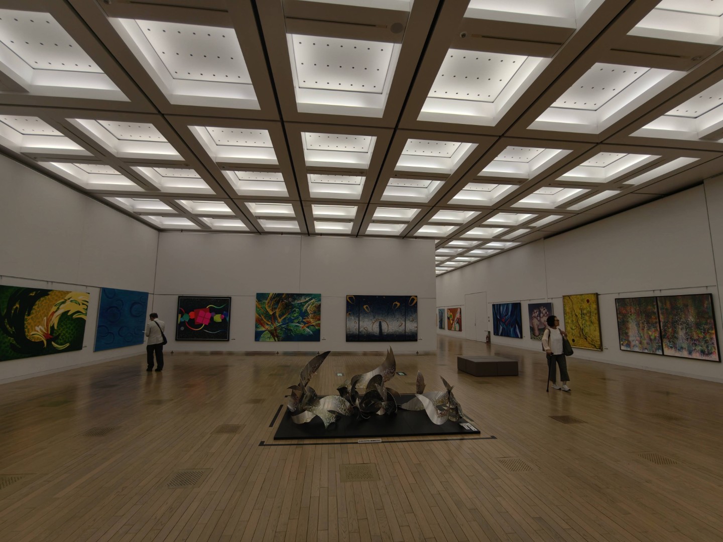 日本82回現展-2026年日本國立新美術館展-現場展示