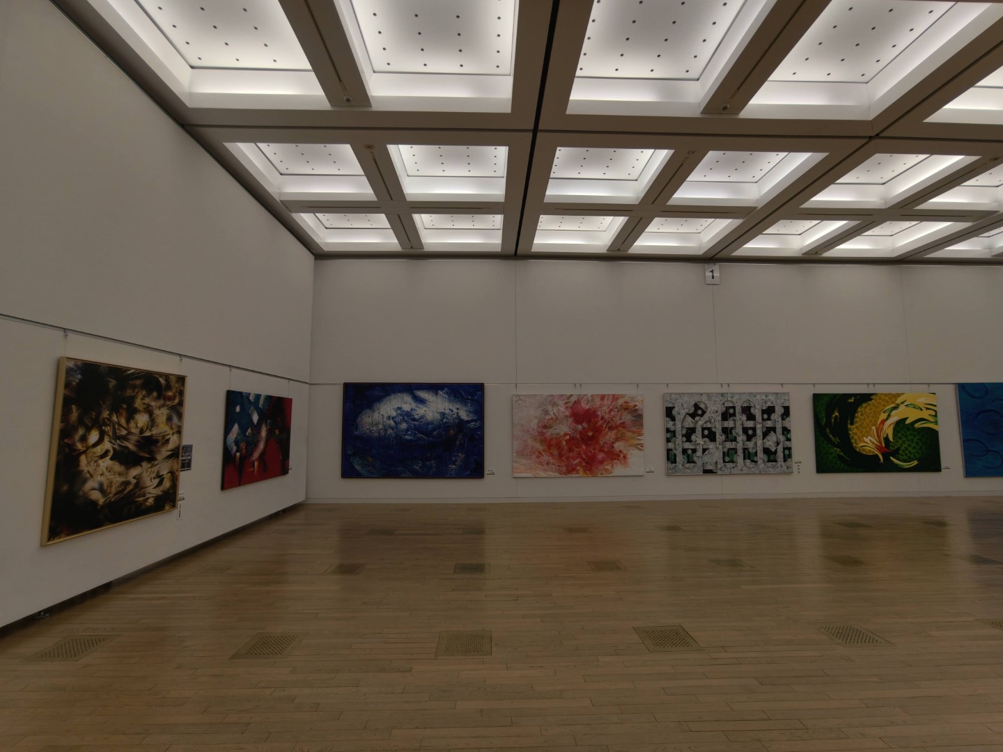 日本82回現展-2026年日本國立新美術館展-現場展示