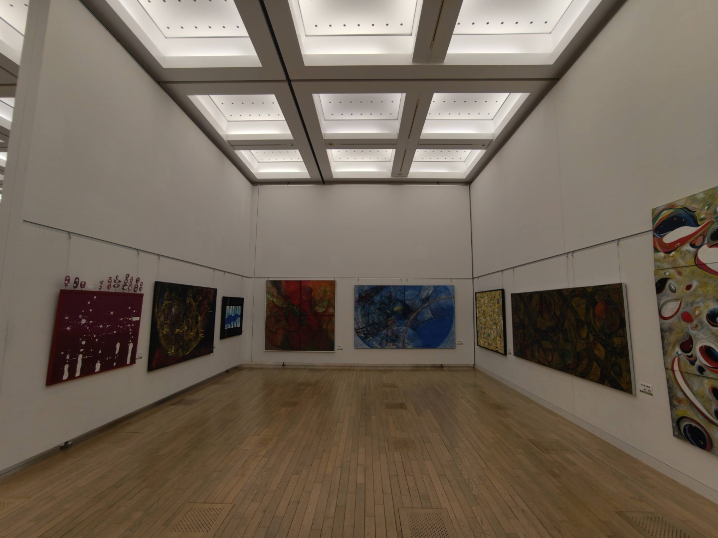 日本82回現展-2026年日本國立新美術館展-現場展示