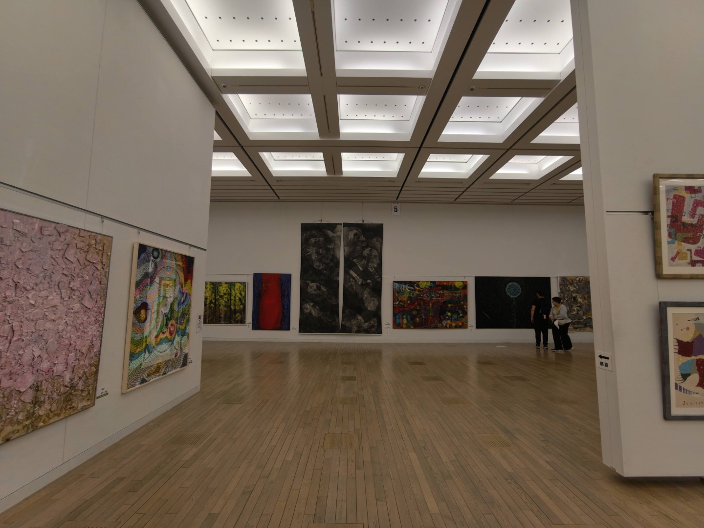 日本82回現展-2026年日本國立新美術館展-現場展示