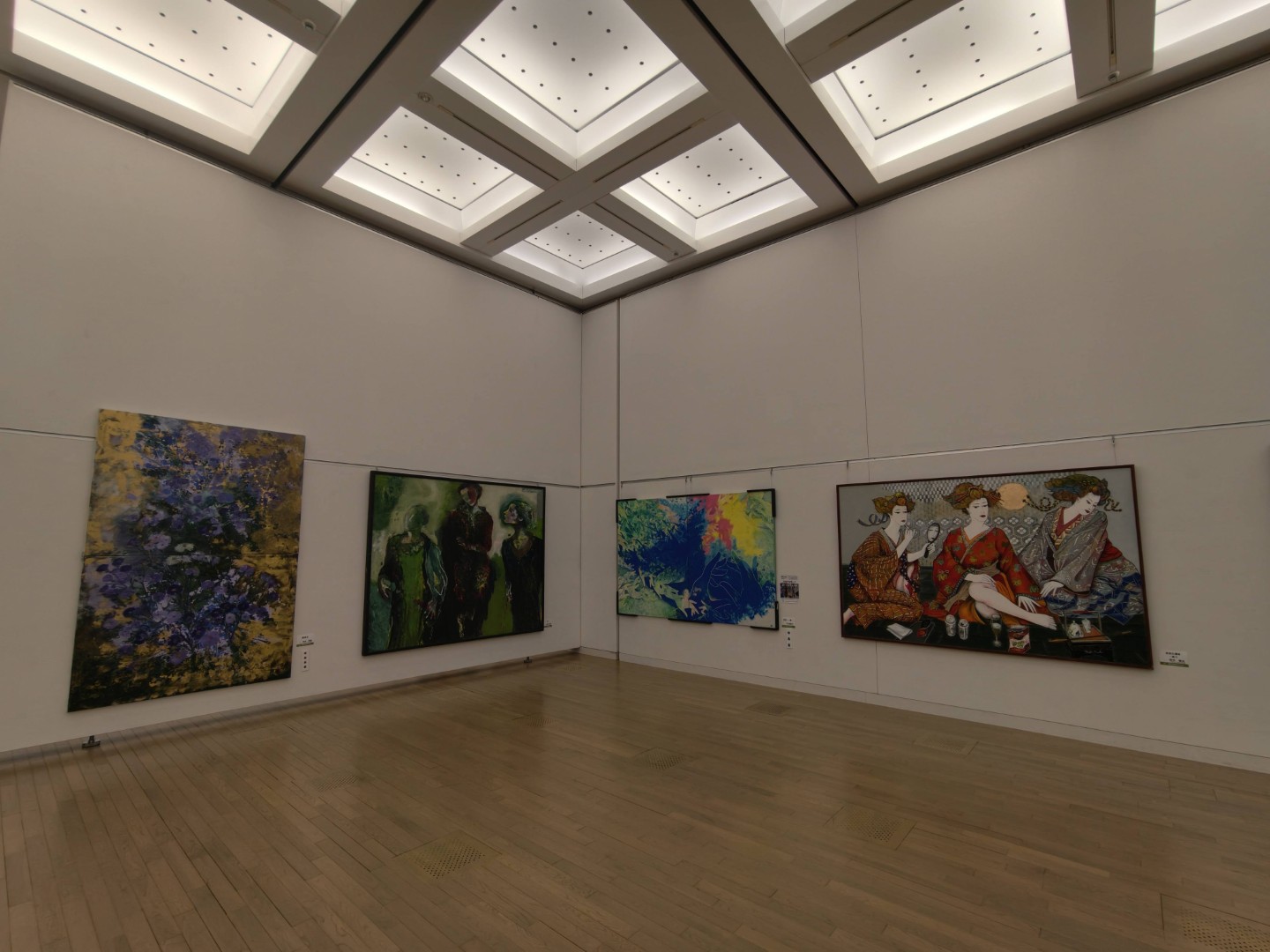 日本82回現展-2026年日本國立新美術館展-現場展示