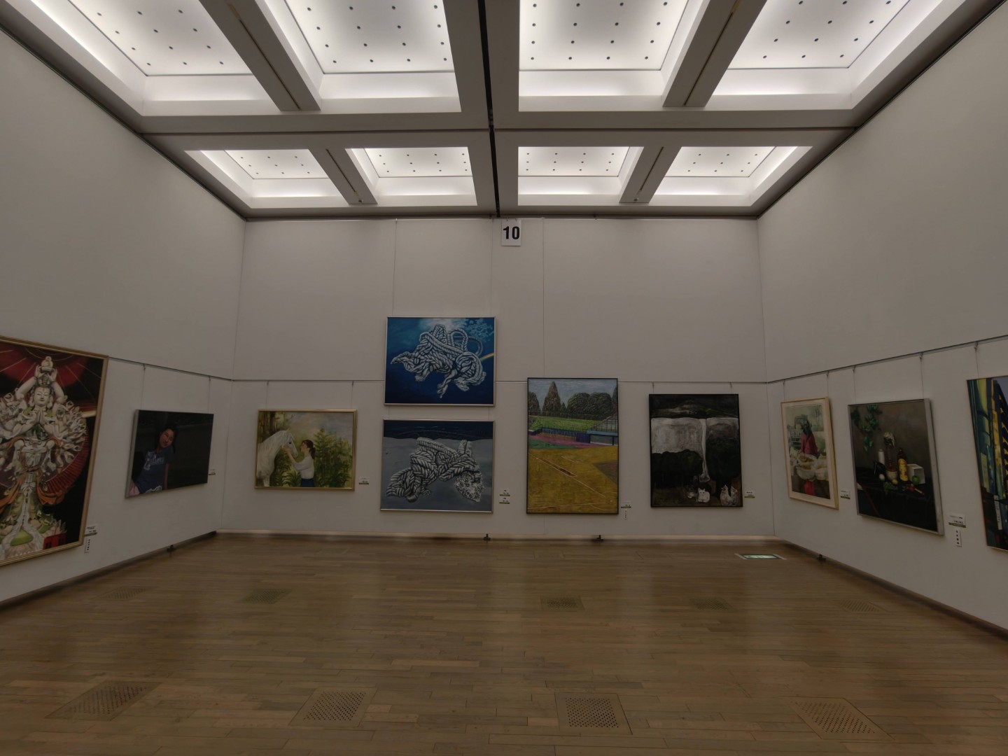 日本82回現展-2026年日本國立新美術館展-現場展示