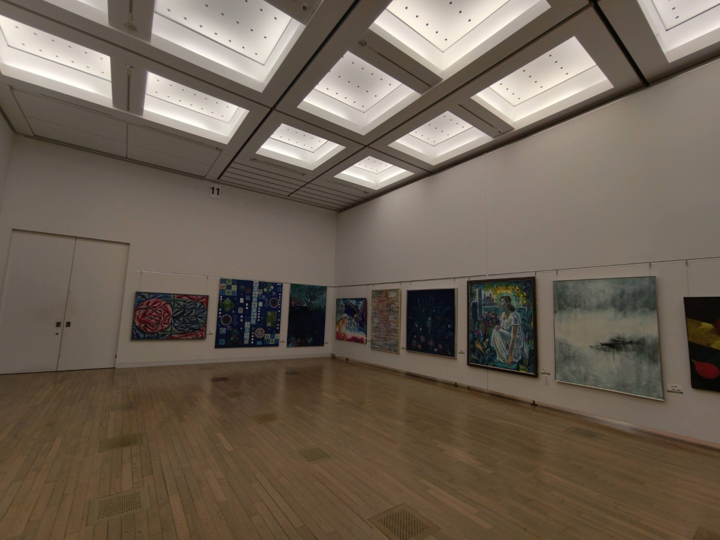 日本82回現展-2026年日本國立新美術館展-現場展示