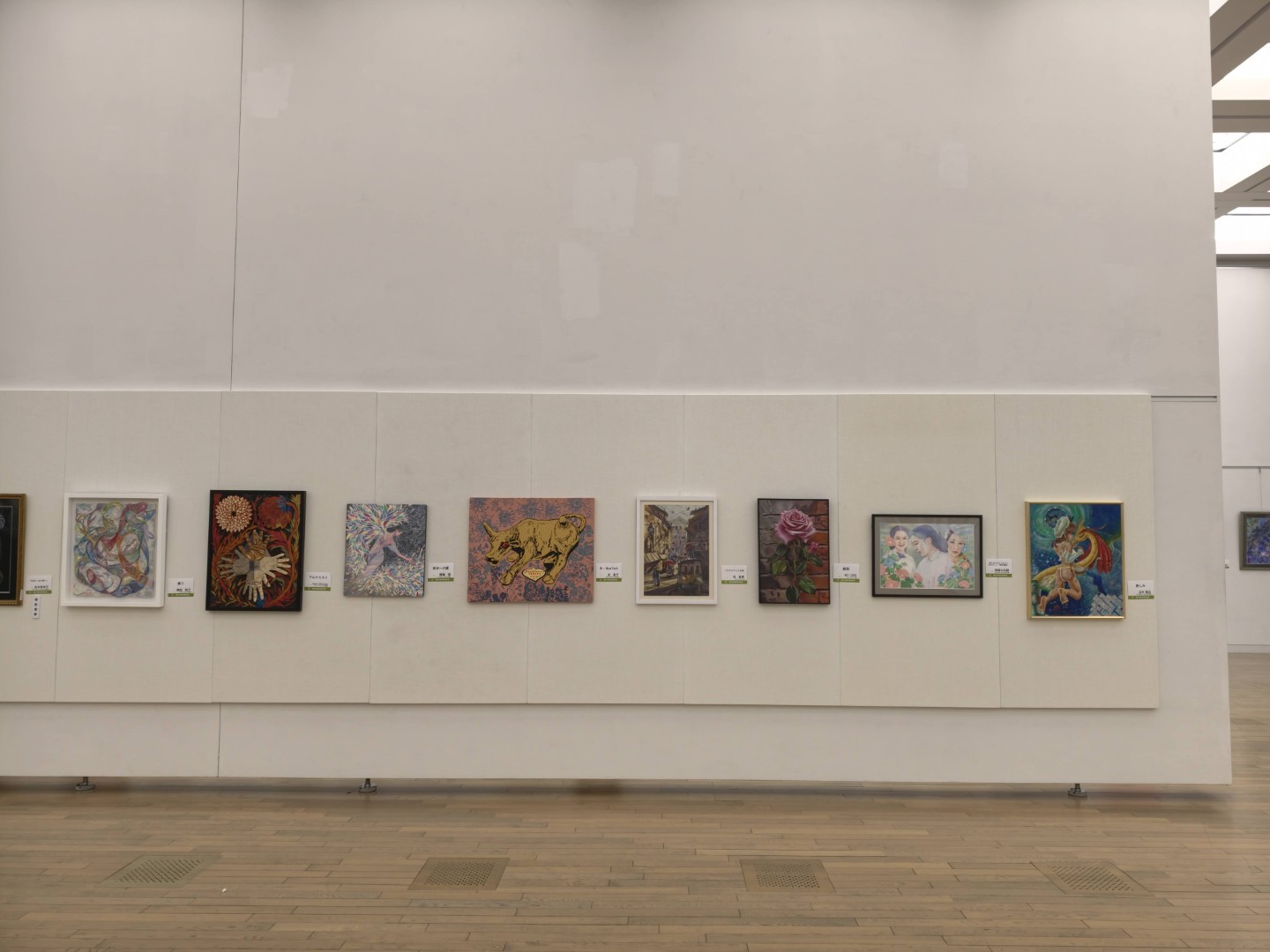 日本82回現展-2026年日本國立新美術館展-現場展示